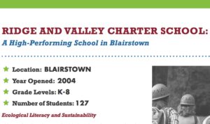 New Jersey Charter Schools Association Ridge and Valley Charter School Feature